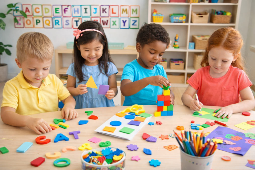 Early Learning Activities for Kids preschool classroom learning